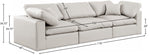 Comfy - Faux Leather Modular Sofa 3 Seats