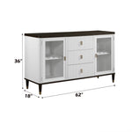 Carena - Server - White & Brown