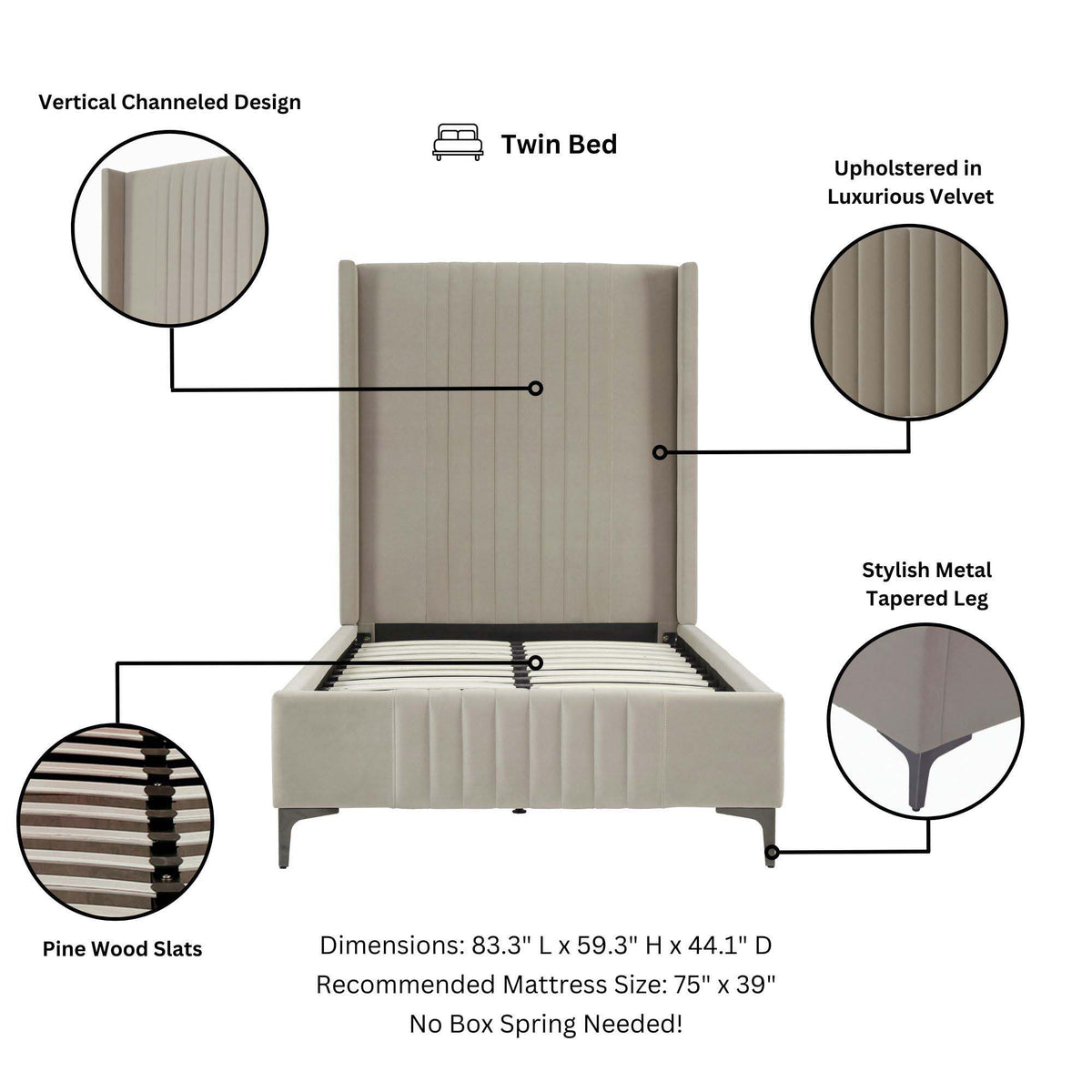 Manhattan Promenade - Bed