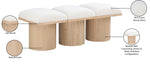 Pavilion - 3 Piece Modular Bench With Natural Base