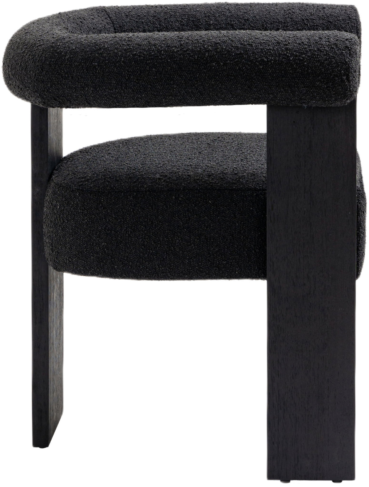 Barrel - Dining Chair - Black Legs