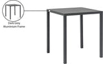 Maldives - Patio Square Bar Table