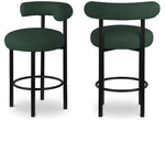 Bordeaux - Stool With Black Legs (Set of 2)