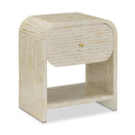 Borno - Mother Of Pearl Nightstand - Natural