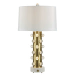 Glowing Bubbles - Table Lamp - Bright Brass