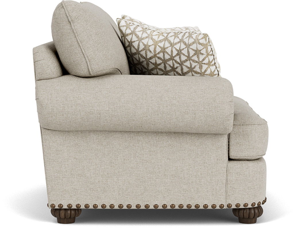 Patterson - Fabric Chair, Nailhead Trim