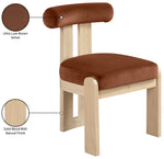 Arienzo - Performance Fabric Upholstered Dining Chair (Set of 2) - Natural Base