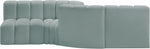 Arc - Faux Leather 4 Piece Sofa