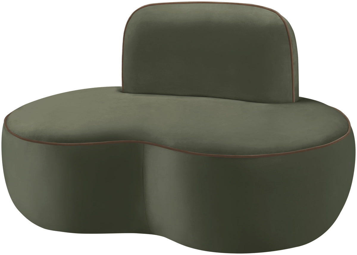 Swerve - Velvet Upholstered Chair