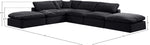 Comfy - 6 Piece Velvet Modular Sectional