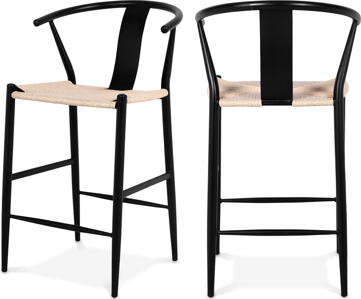 Beck - Hand Woven Rope Stool (Set of 2)