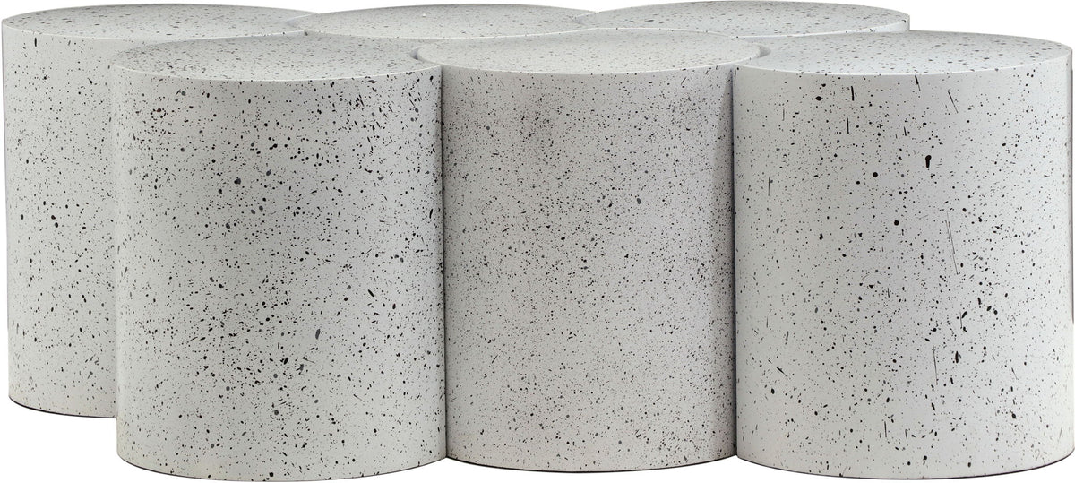Dimple - 6 Piece Modular Coffee Table - Terazzo Finish