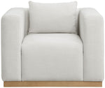 Alfie - Linen Textured Fabic Chair