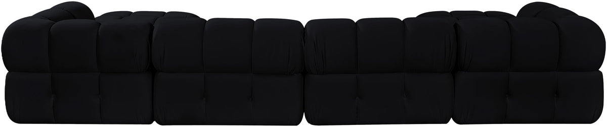 Orin - Velvet 6 Piece Modular Double Chaise Sectional