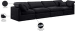 Indulge - Velvet 4 Seat Modular Sofa