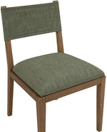 Avon - Linen Textured Performance Fabric Dining Side Chair (Set of 2)