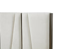 Nixa - Modern Beige Velvet + Brushed Bronze + Birch Bed + Nightstands-eastern by VIG Furniture - View 5