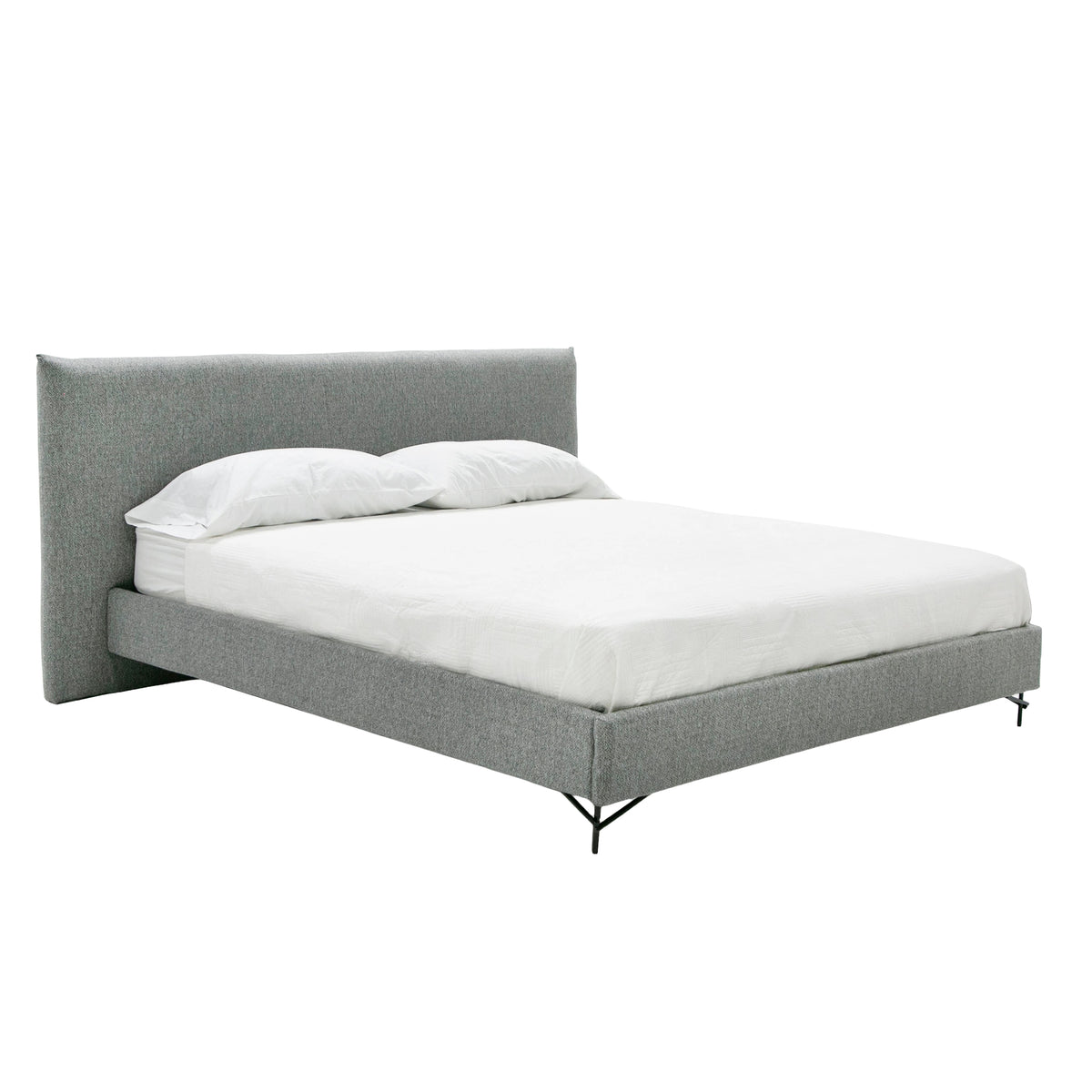 Aria - Italian Modern Grey Fabric Bed by VIG Furniture - View 6