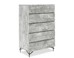 Aria - Italian Modern Multi Grey with texture Chest by VIG Furniture - View 2