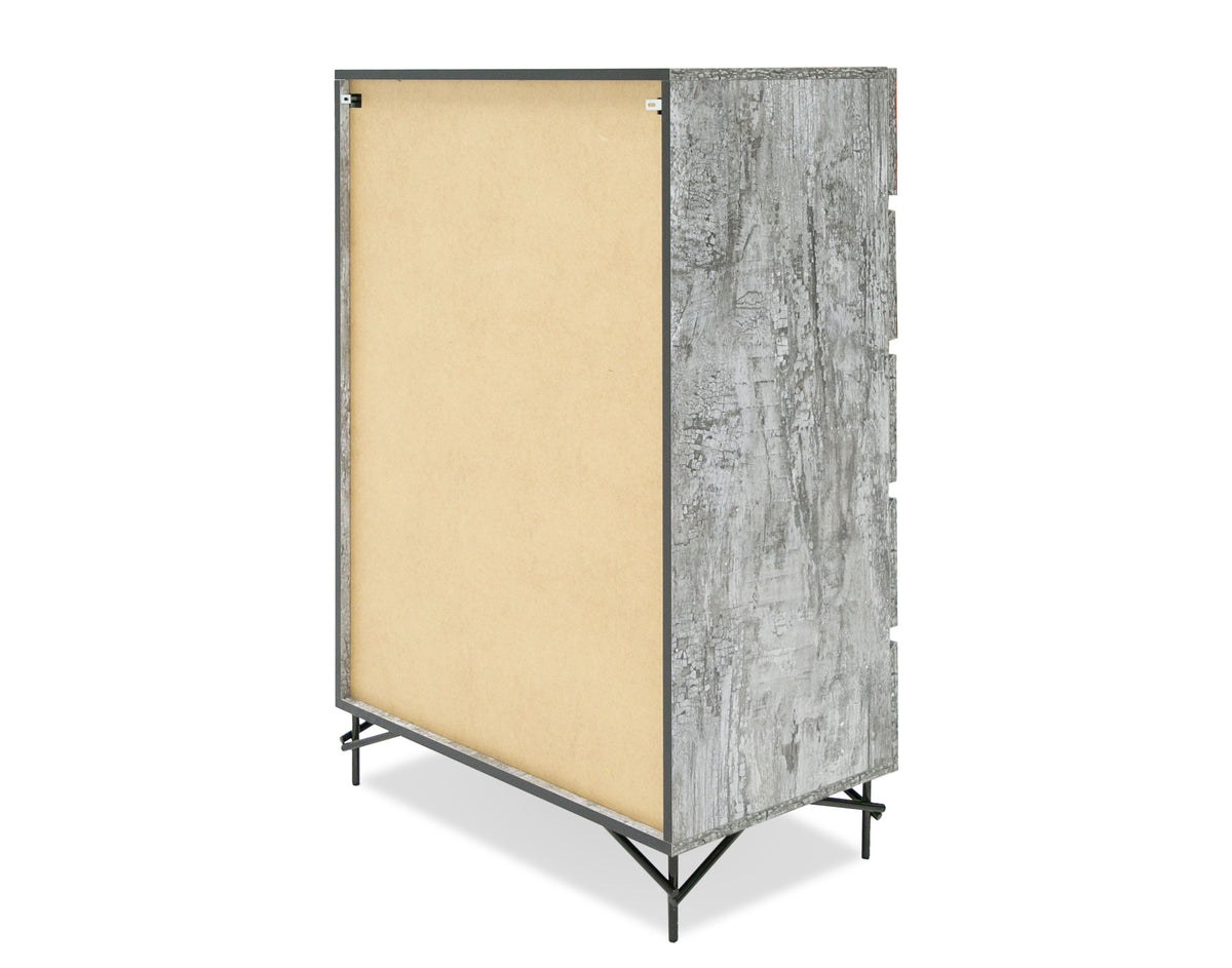Aria - Italian Modern Multi Grey with texture Chest by VIG Furniture - View 5
