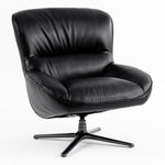 Theo - Modern Black Leather Accent Chair by VIG Furniture - View 1