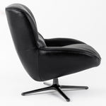 Theo - Modern Black Leather Accent Chair by VIG Furniture - View 4