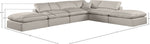 Comfy - 6 Piece Linen Modular Sectional