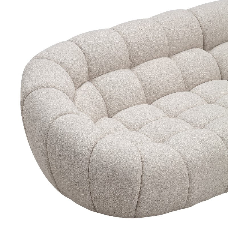 Yolonda - Modern Beige Curved Sectional Sofa by VIG Furniture - View 11