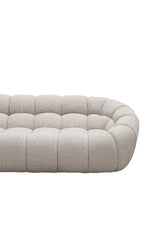 Yolonda - Modern Beige Curved Sectional Sofa by VIG Furniture - View 3