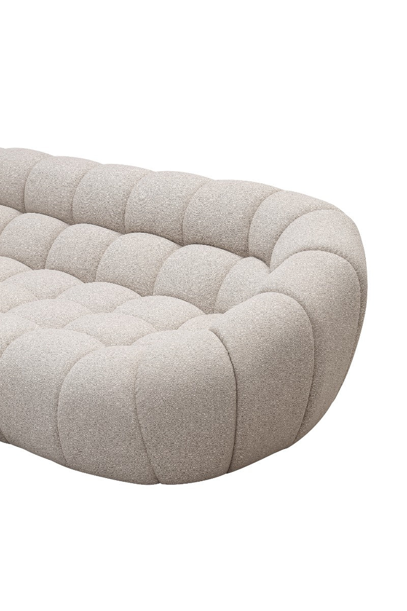 Yolonda - Modern Beige Curved Sectional Sofa by VIG Furniture - View 4