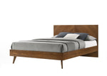 Kamela -Modern Walnut Bed by VIG Furniture - View 3