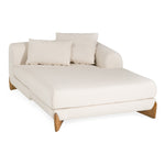 Fleury - Contemporary Cream Fabric and Walnut RAF Sectional Sofa by VIG Furniture - View 3