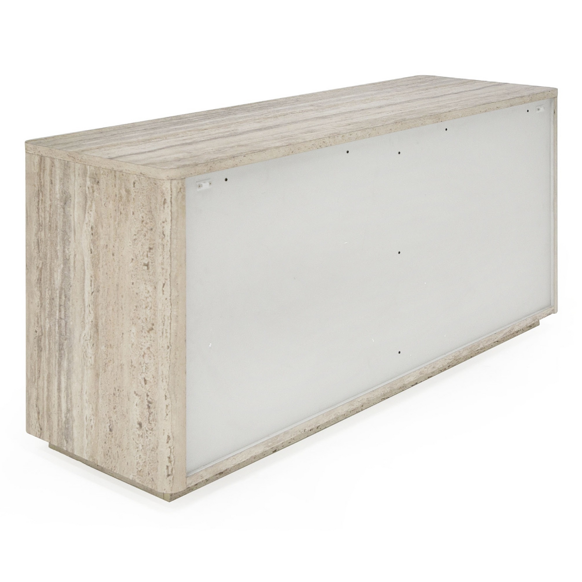Roma - Modern Faux Travertine + Gold Dresser by VIG Furniture - View 8