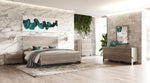 Charlene Modern Grey Elm & Stainless Steel Bedroom Set by VIG Furniture - View 1