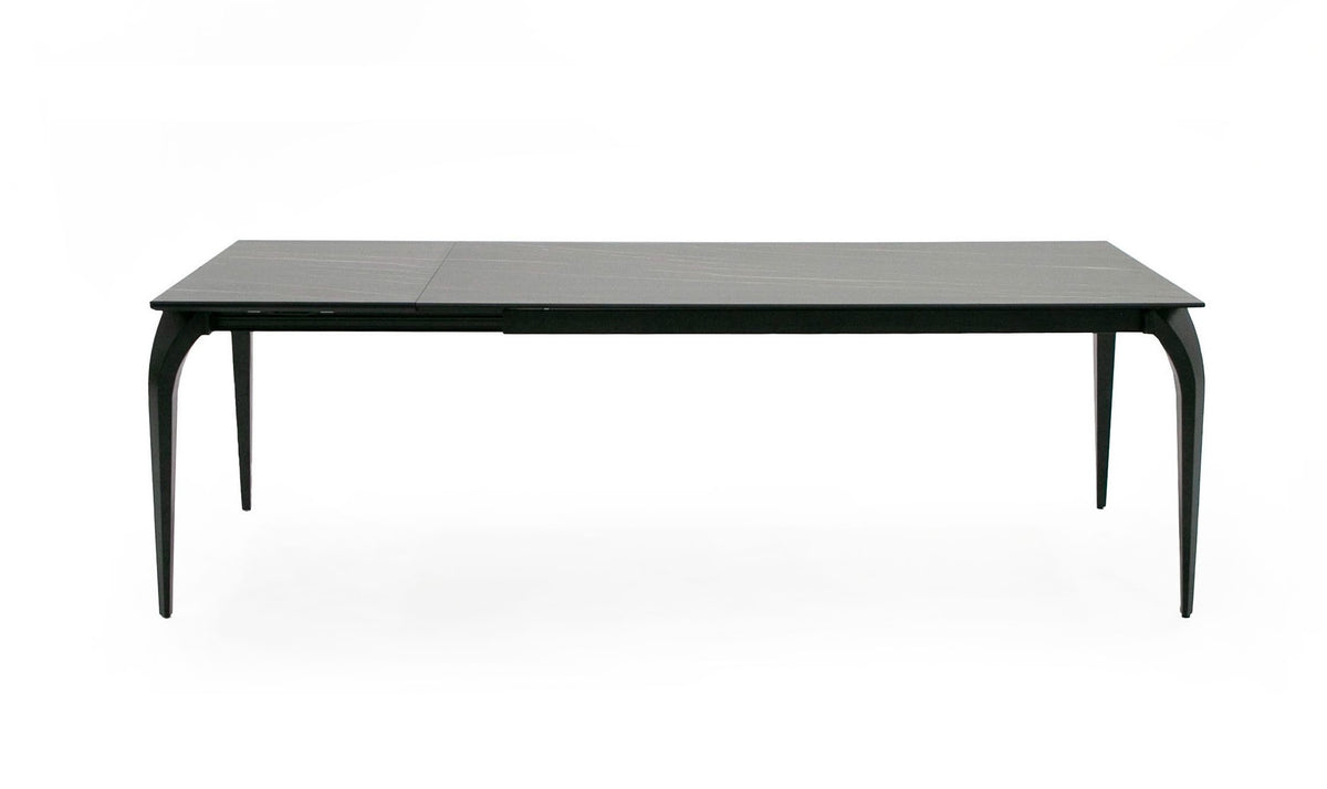 Suri - Modern Black Ceramic Extendable 71"/94.5" Dining Table by VIG Furniture - View 11