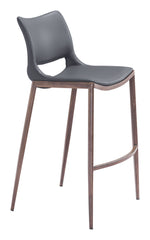 Ace - Bar Chair With Walnut Legs (Set of 2)