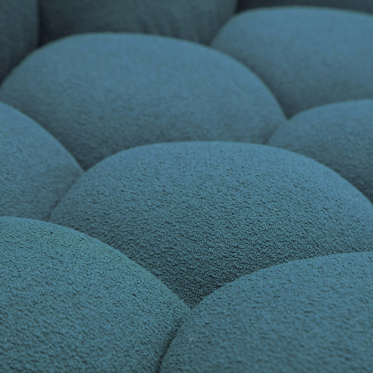 Yolonda - Modern Curved Dark Teal Fabric Chair by VIG Furniture - View 5