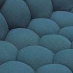 Yolonda - Modern Curved Dark Teal Fabric Chair by VIG Furniture - View 6