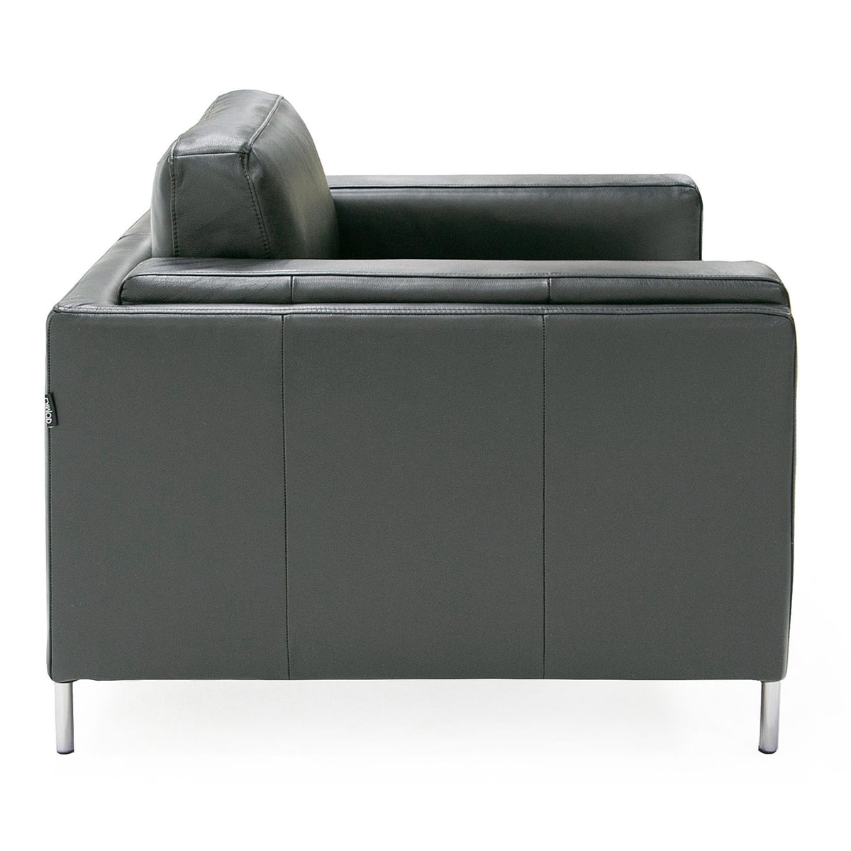 Schmidt - Modern Black Leather Chair by VIG Furniture - View 4