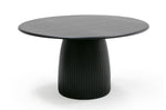 Lander Modern Mid Century Black Oak Round Dining Table by VIG Furniture - View 8