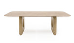 Osaka - Modern Faux Marble + Natural Ash Dining Table by VIG Furniture - View 17