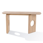 Osaka - Modern Faux Marble + Natural Ash Console Table by VIG Furniture - View 1