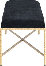 Valley - Bench With Gold Frame