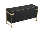 Rothsay - Modern Wenge + Gold Dresser by VIG Furniture - View 4