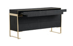 Rothsay - Modern Wenge + Gold Dresser by VIG Furniture - View 5