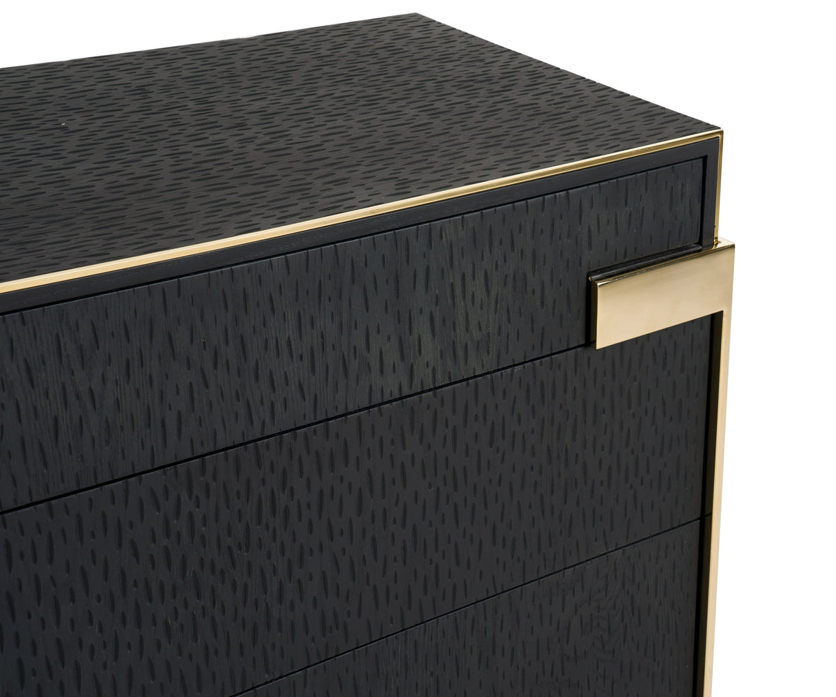 Rothsay - Modern Wenge + Gold Dresser by VIG Furniture - View 10