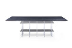 Inverness - Contemporary Black Oak + Acrylic Dining Table by VIG Furniture - View 8