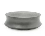Airdrie - Modern Antique Grey Small Round Coffee Table by VIG Furniture - View 3