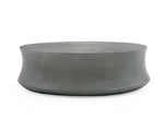 Airdrie - Modern Antique Grey Small Round Coffee Table by VIG Furniture - View 5