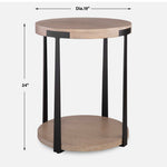 Palisade - Round Side Table - Natural